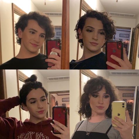 Trans Outfit, Transgender Mtf, Gender Fluid Fashion, Year 8, Female Transformation, Trans Pride, Transgender Women, A Mirror, The Sunset