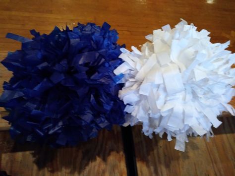 Pom poms Pom Poms, Pom Pom, Blue And White, Festival, Memes, Hair, Blue, Quick Saves