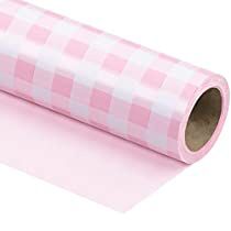 Check this out! Design For Birthday, Pink And White Plaid, Mini Rolls, Shrink Film, Tracing Paper, Gift Bows, Marking Tools, Holiday Wedding, Plaid Design