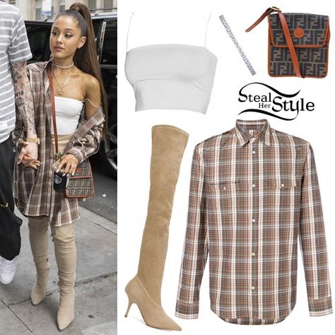 Ariana Grande Outfits Casual, Ariana Fashion, Ariana Grande Outfit, Ariana Outfits, Winter Outfits 2020, Suede Outfit, Ariana Grande Outfits, Ariana Grande Cute, Ariana Grande Style