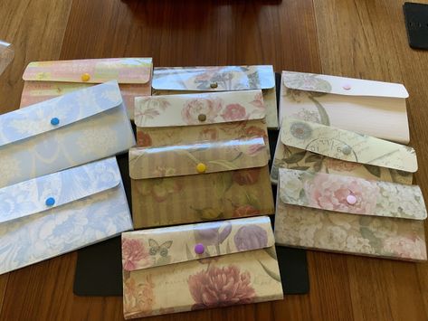 Dee's Craft Den: Laminated Wallets - Using up your Papers Laminated Paper Crafts, Laminating Paper, Tidy Up, Make Your Mark, Folded Up, Made Goods, Hole Punch, Craft Items, I Said