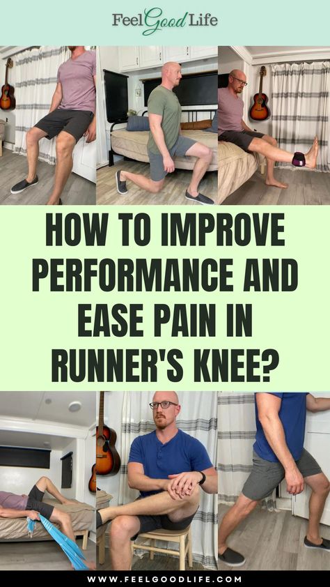 Boost your performance and ease pain from Runner's Knee with effective strategies. Incorporate targeted exercises to strengthen the muscles around your knee, improve flexibility, and ensure proper running form. Our guide focuses on techniques to alleviate discomfort and enhance your running efficiency. Ready to tackle Runner's Knee? Click to explore our comprehensive approach for a pain-free run! #RunnersKnee #PerformanceBoost #PainRelief #RunningForm Runners Knee Exercises, Glute Strengthening, Proper Running Form, Targeted Exercises, Runners Knee, How To Strengthen Knees, Running Form, Bad Knees, Knee Exercises