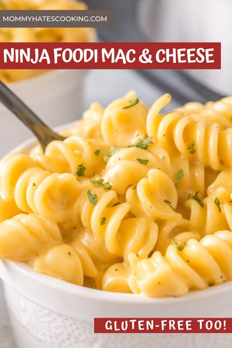 Ninja Woodfire Grill, Gluten Free Mac And Cheese, Baked Mac And Cheese Recipe, Creamy Macaroni And Cheese, Bacon Mac And Cheese, Ninja Recipes, Mac Cheese Recipes, Creamy Mac And Cheese, Macaroni N Cheese Recipe