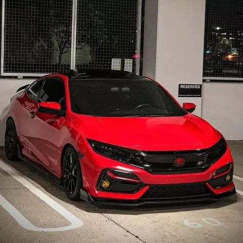 Honda Sports Car, Dream Cars Lexus, Kereta Sport, Honda Civic Si Coupe, Honda Civic Vtec, Honda Civic 2017, Fastest Car, Honda Civic Car, Black Honda