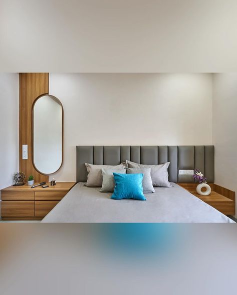 Prabhav (Sanskrit Meaning - Beginning of An Era) Designed by (Firm Name) : S&S Design Location : Hyderabad Year Built :… | Instagram L Bedroom Design, Simple Bed Design Indian, Bad Room Design Bedroom, Simple Bed Design, Sanskrit Meaning, Indian Bedroom Design, Bad Room Design, Bedroom Interior Design Modern, Dressing Unit