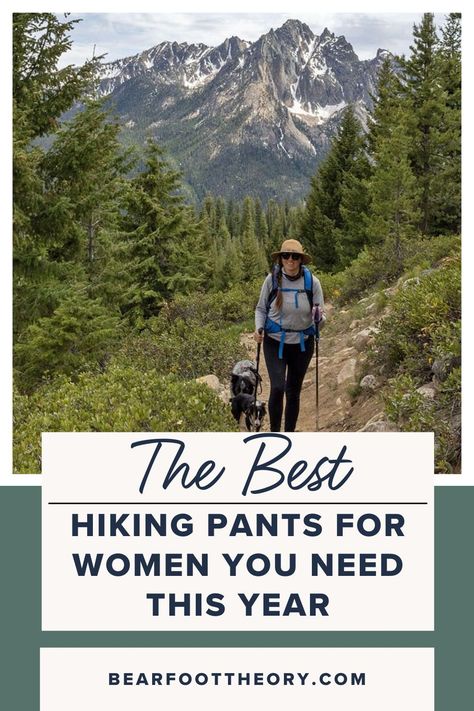 Best Hiking Pants For Women, Best Hiking Pants, Hiking Pants Women, Convertible Pants, Spring Hiking, Hiking Essentials, Summer Hiking Outfit, Backpacking Tips, Travel Essentials For Women