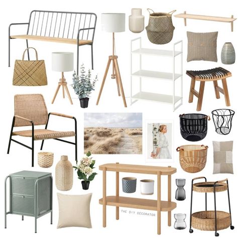 Ikea Mood Board, Living Room Mood Board, Bedroom Mood Board, Room Mood Board, Ikea Living, Ikea Australia, Tropical House Design, Ikea Living Room, Ikea Bedroom