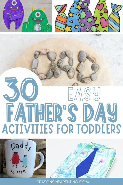 monster cards, tie craft, dad rocks paperweight, daddy and me mug, and tie dye card Activites For Toddlers, Cute Craft Ideas, Father's Day Activities, Cute Craft, Baby Learning Activities, Activities For Toddlers, Fathers Day Crafts, Baby Learning, Toddler Crafts