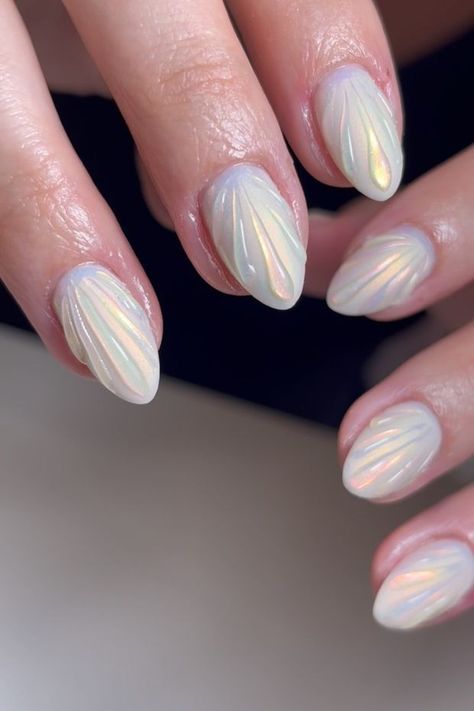 Spring Nails Ideas 2024, Water Nails Design, Beachy Nail Designs, Vacay Nails, Beach Themed Nails, Seashell Nails, Wave Nails, Sea Nails, Beachy Nails