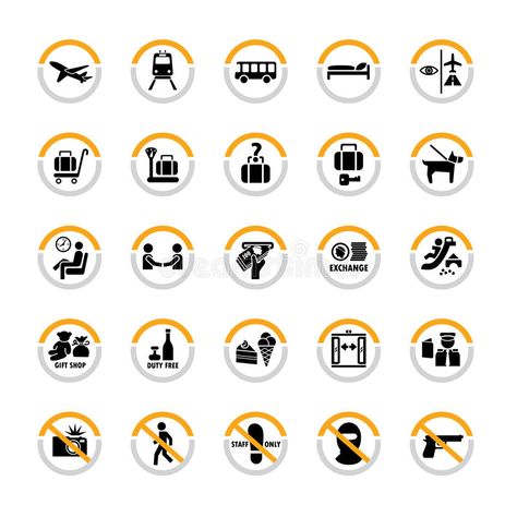 Airport pictograms. Airport and tourism pictogram set in semicircles , #AFFILIATE, #tourism, #pictograms, #Airport, #semicircles, #set #ad Pictogram Design, Fruit Cartoon, Signage Ideas, Logo Design Tutorial, Graphic Design Tutorials Learning, Environmental Graphic Design, Travel Shirt, Motion Graphics Design, Creative Icon