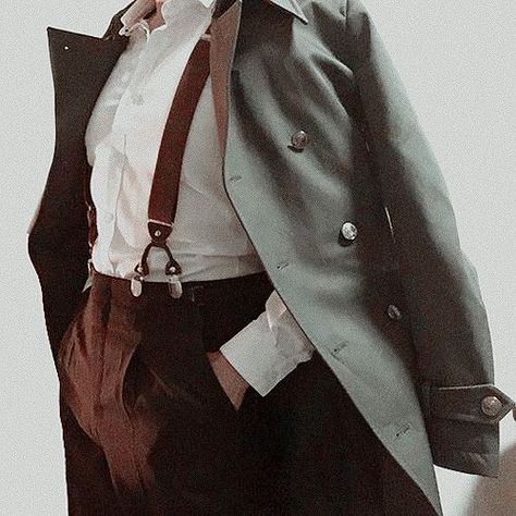 Male Detective, Aesthetic Blazer, Style Androgyne, Detective Outfit, Noir Detective, Female Detective, Detective Aesthetic, 1880s Fashion, Character Outfits