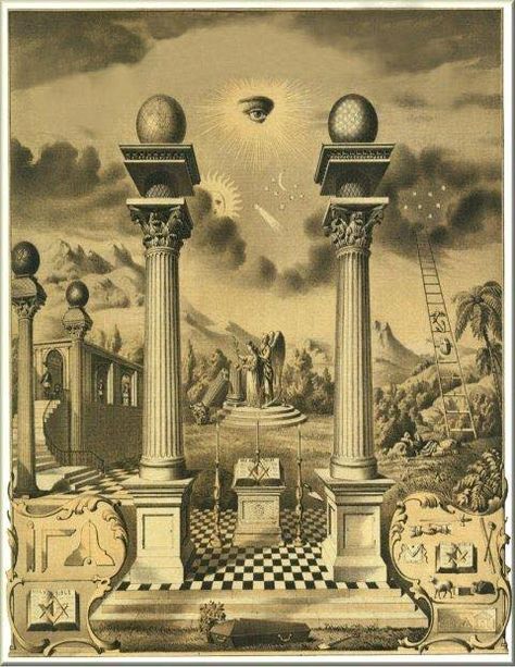 Freemasonry Art, Freemasonry Symbols, Freemason Symbol, Masonic Gifts, Masonic Art, Arte Occulta, Alchemy Art, Arte Peculiar, Masonic Lodge