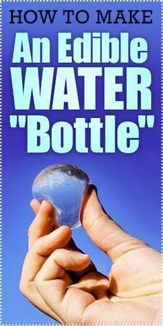 Edible Water Bottle, Diy Science Experiments, Science Crafts, Kid Experiments, Science Projects For Kids, Diy Science, Science Activities For Kids, Cool Science Experiments, Kids Discover