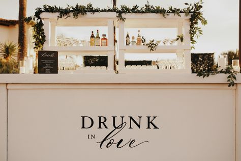 We've rounded up everything you need to know about creating a dreamy and efficient wedding reception bar that works for you and your budget. Bar Wedding Reception, Reception Bar, Drunk In Love, Wedding Goals, Wedding Bar, Cocktail Bar, Junebug Weddings, Here Comes The Bride, Wedding Bells