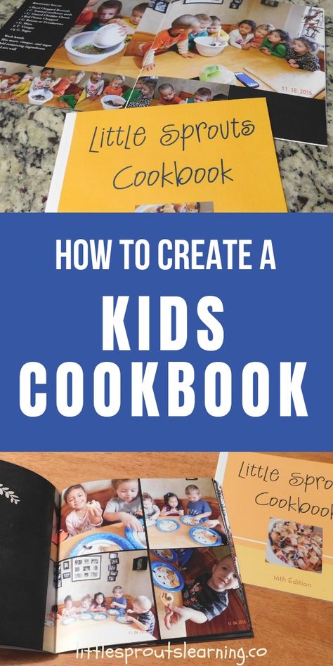 How to Create a Children's Cookbook Classroom Cookbook Project, Preschool Recipe Book, Homemade Cookbook Templates, Classroom Cookbook, Making A Cookbook, Abc Preschool, Preschool Cooking, Class Books, Create A Cookbook