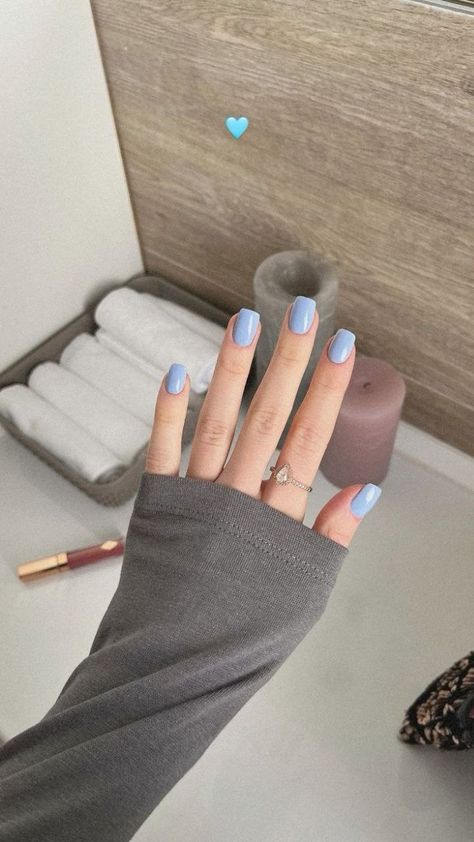 Blue Nails Summer 2024, Summery Nails 2024, Trendy Classy Nails, Nails Light Pink, Summer Nails Colors Designs, Fake Nails White, Light Pink Nails, Hippie Nails, Subtle Nails