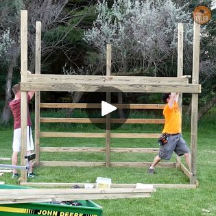 Building an awesome outdoor jungle gym | gymnasium | Building an awesome outdoor jungle gym | By DIYTylerFacebook Jungle Gym Diy, Jungle Gym Outdoor, Outdoor Jungle Gym, Kids Jungle Gym, Backyard Jungle Gym, Kids Outdoor Play, Roofing Diy, Jungle Gym, Kids Outdoor