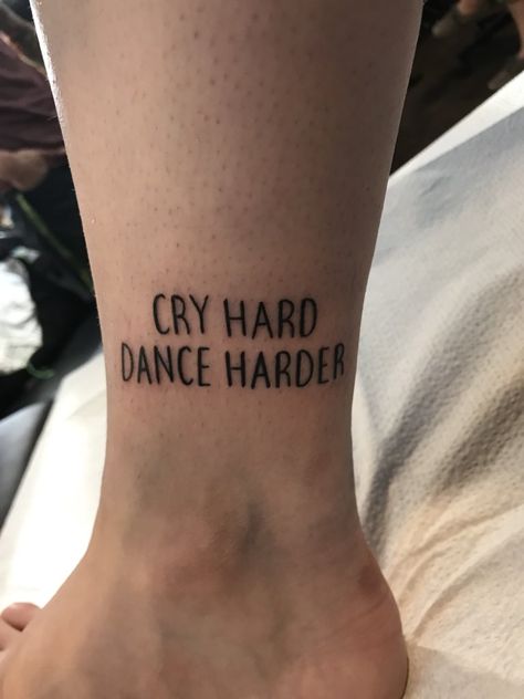 Tattoos That Mean Something, Dance Meaning, Dancer Tattoo, Dance Tattoo, Hard Dance, Dancer Lifestyle, Hip Hop Dancer, Dance Lover, 1 Tattoo