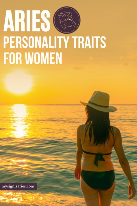 Aries Personality Traits For Females: Common Qualities Of Aries Women, Aries Woman Characteristics #aries #arieswoman #zodiac #astrology Aries Personality Traits Woman, Aries Traits Woman, Aries Women Facts, Aries Woman Personality, Aries Zodiac Facts Women, Aries Personality Traits, Aries Characteristics, Just Like Fire, Aries Personality