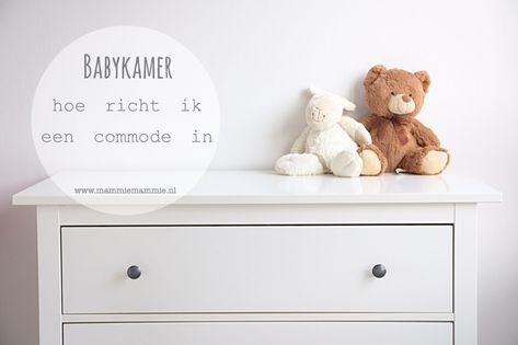 Hoe richt ik een commode in Ikea Baby, Magic Number, Mama Blog, Nursery Organization, Baby Tips, Baby Diy, Baby Hacks, Ikea Hack, Organization Hacks