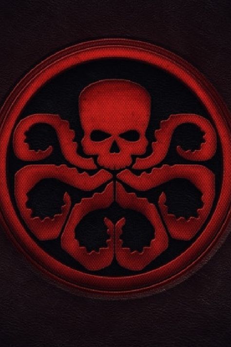 Skull Octopus Logo #iPhone 4s #Wallpaper Hydra Wallpaper, Captain Hydra, Octopus Logo, Man Chest, Iphone Wallpapers Hd, Hail Hydra, Wallpapers Ipad, Marvel Wall, Marvel Agents Of Shield