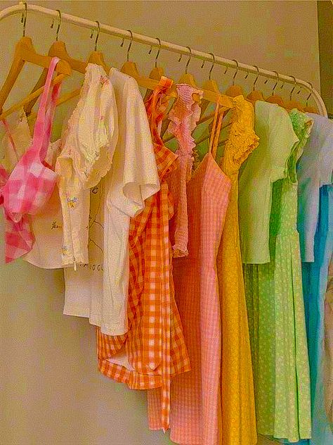 Bright Colours Outfit, Colorful Lifestyle Aesthetic, Pastel Colors Aesthetic Outfit, Colorful Spring Outfits 2023, Colorful Wardrobe Aesthetic, Bright Spring Aesthetic, Aesthetic Outfits Colorful, Neon Colours Aesthetic, Colourful Clothes Aesthetic