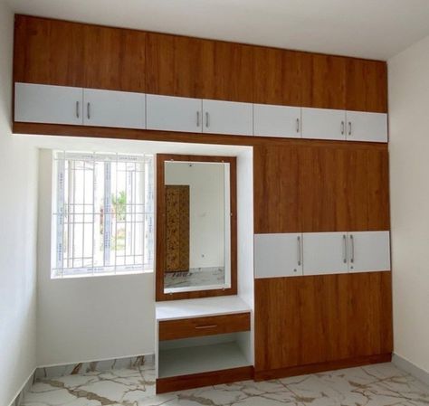 Wooden Walldrop Design, Wall Attached Wardrobe, Almera Design Wooden, Wooden Cupboard Design, Wardrobe Laminate Design, Dressing Unit, Wall Wardrobe Design, Wooden Wardrobe Design, Wall Wardrobe