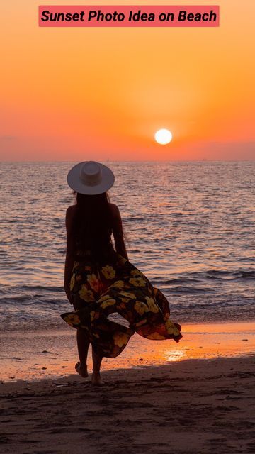 Kriti | Travel & Posing on Instagram: "Watch this for a cool photo idea to click pictures with Sunset on the beach.☀️ Like and follow @wanderesskriti for more tips and tricks.💕 Outfit linked in the bio.👗 Follow my shop on the LTK app to shop this post and get my exclusive app-only content! Link in bio. 🤗 #howtopose #posingtips #posingideas #posing #photoshoot #photoshootideas #posingforthecamera #reelsinstagram #creativity #poseideas #photoposes #tipsandtricks #phototips #posesforpictures #tr Beach Sunset Photoshoot Picture Ideas, Beach Sunset Poses Photo Ideas, Goa Beach Pictures Poses, Sunset Photoshoot Ideas On The Beach, Sunset Beach Shoot, Beach Sunset Photoshoot, Iphone Camera Tricks, Posing Tips, Camera Hacks