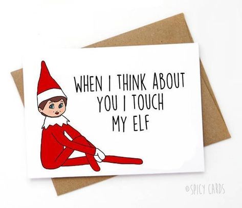 15 Funny Christmas Cards For Couples With A Sense Of Humor | HuffPost Life Funny Christmas Cards Diy, Funny Christmas Messages, Cards For Couples, Funny Christmas Poems, Funny Xmas Cards, Christmas Humor Ecards, Traditional Christmas Cards, Funny Holiday Cards, Girlfriend Card