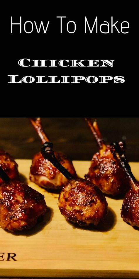 How to Make Chicken Lollipops: Cheap Chicken Made Fancy Traeger Grill Recipes, Chicken Lollipops, Chicken Cooking, Drumstick Recipes, Traeger Recipes, Meat Appetizers, Smoked Chicken, Minced Meat, Smoked Food Recipes