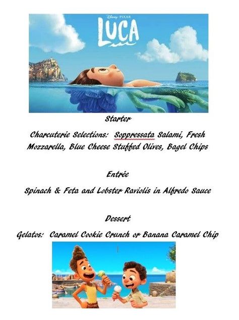 Movie Night Appetizers, Disney Movie Themed Dinner, Stay At Home Date Night, Family Movie Night Themes, Disney Movie Night Menu, Disney Themed Movie Night, Disney Movie Night Food, Diy Movie Night, Disney Themed Food