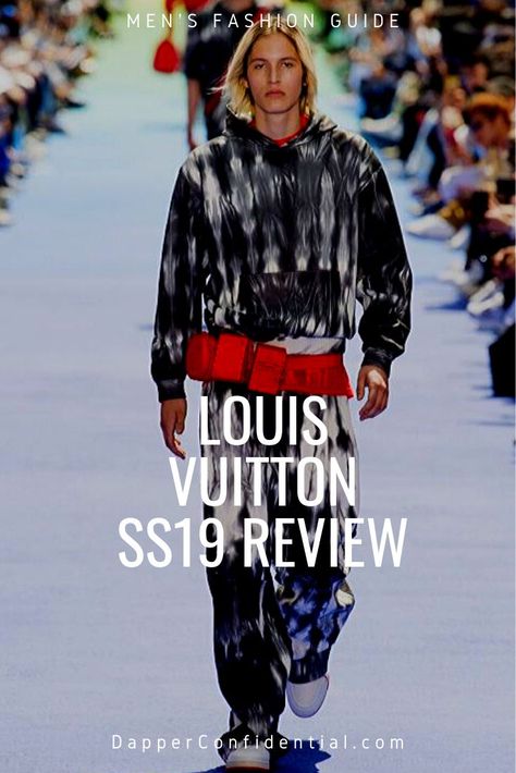 It’s hard to imagine that less than 20 years ago Louis Vuitton sued Supreme for adding its recognizable monogram print to a skateboard deck. But, a lot can happen over the course of two decades. #men #Louis Vuitton #review Men’s Louis Vuitton, Louis Vuitton 2022 Men, Louis Vuitton Fashion Show Men, Louis Vuitton Men Runway, Louis Vuitton Shoes Men $250, Suits And Sneakers, Streetwear For Men, Summer Music Festivals, Fashion Terms