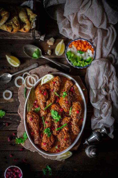 Angara Chicken, Chicken Angara Recipe, Chicken Mandi Photography, Onagadori Chicken, Chicken Handi, Indian Chicken Recipes, Biryani Recipe, Curry Chicken Recipes, Tasty Bites