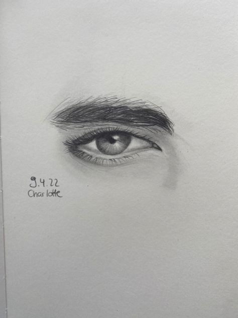 Realistic eye drawing Eye Male Drawings, How To Draw Male Eyes Realistic, Male Eyes Drawing Reference Realistic, Drawing Men Eyes, Men Eye Drawing, Guys Eyes Drawings, Realistic Male Drawing, Men Eyes Drawing Reference, Man Eyes Drawing Sketch