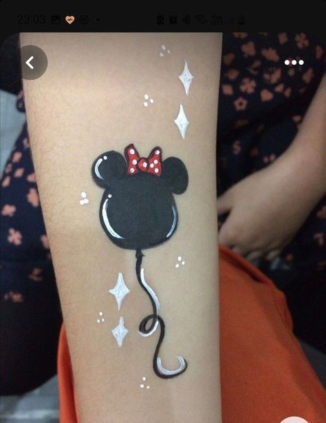 Mini Mouse Face Painting, Disney Face Paint, Minnie Mouse Face Paint, Minnie Mouse Face Painting, Mouse Face Paint, Kids Face Painting Easy, Disney Face Painting, Face Painting Ideas For Kids, Easy Face Painting Designs