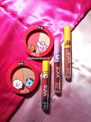 Bt21 Makeup, Bt21 Collection, Vice Cosmetics, Bt21 Merchandise, Kpop Accessories, Bts School, Bts Makeup, Army Accessories, Merch Collection