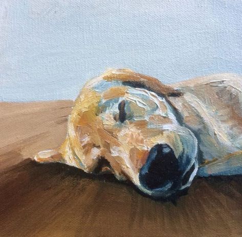 Dog Paintings Acrylic, Yellow Lab Art, Lab Painting, Labrador Painting, Labrador Artwork, Puppy Painting, Draw A Dog, Dog Portraits Painting, Yellow Dog