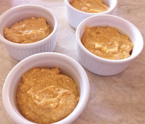 Microwave Pumpkin, Ricotta Breakfast, Pumpkin Pudding Recipes, Pumpkin Ricotta, Ramekin Recipe, Paleo Pumpkin Pie, Almond Flour Bread, Pumpkin Pudding, Ricotta Recipes