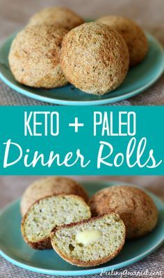 Keto Paleo Dinner Rolls Paleo Dinner Rolls, Paleo Low Carb, Low Carb Dessert, Keto Paleo, Low Carbohydrate Diet, Paleo Dinner, Low Carbohydrates, Low Carb Bread, Keto Bread