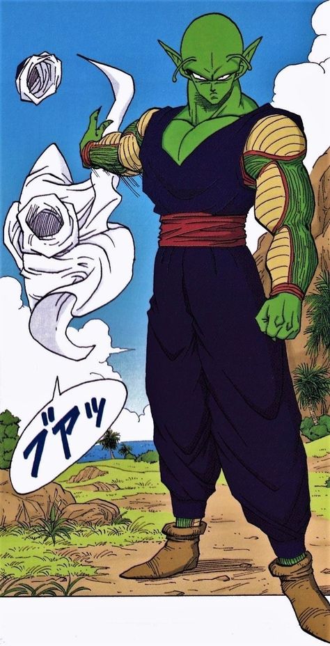 Piccolo Wallpaper Dragon Ball Z, Piccolo Dbz Wallpaper, Dragon Ball Training, Dragon Ball Z Manga, Dbz Super, Dragonball Art, Fire Wallpaper, Dbz Wallpapers, Dbz Manga