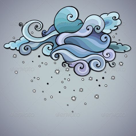 Snowing Cloud Swirls  #GraphicRiver         Snowing cloud swirls. Vector template. Winter abstract background.                     Created: 7 December 13                    Graphics Files Included:   JPG Image #Vector EPS                   Layered:   Yes                   Minimum Adobe CS Version:   CS             Tags      abstract #art #background #blue #cartoon #christmas #cloud #cold #decorative #drawing #element #graphic #illustration #line #pattern #sky #snow #striped #swirls #template #te Cloud Drawings, Weather Drawing, Cold Drawing, Snow Drawing, Decorative Drawing, Winter Abstract, Clouds Abstract, Abstract Clouds, Snow Clouds