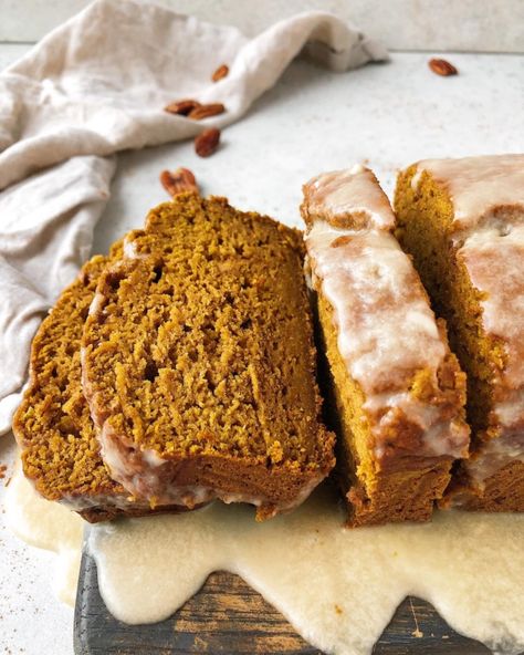 Pumpkin Bread Recipe Healthy, Healthy Pumpkin Bread, Oatmeal Cream Pies, Ambitious Kitchen, Pumpkin Bread Recipe, Healthy Peanut Butter, Maple Glaze, Oatmeal Chocolate Chip Cookies, Healthy Pumpkin