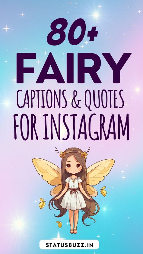 Fairy Words Aesthetic, Fairy Instagram Captions, Fairy Captions For Instagram, Fairy Quotes Magic, Fairy Captions, Fairy Sayings, Fairy Signs, Enchanting Words, Party Captions