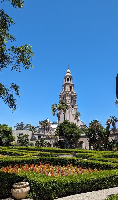 Balboa Park, San Diego Balboa Park San Diego, Board Wallpaper, Vision Board Wallpaper, Dream College, Park Pictures, Aesthetic Board, Balboa Park, Music Aesthetic, Balboa