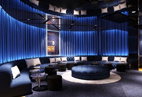 Disco Bar, Home Theater Room Design, Karaoke Room, Modern Restaurant Design, Theater Room Design, Corporate Interior Design, Nightclub Design, Lounge Club, Pub Design