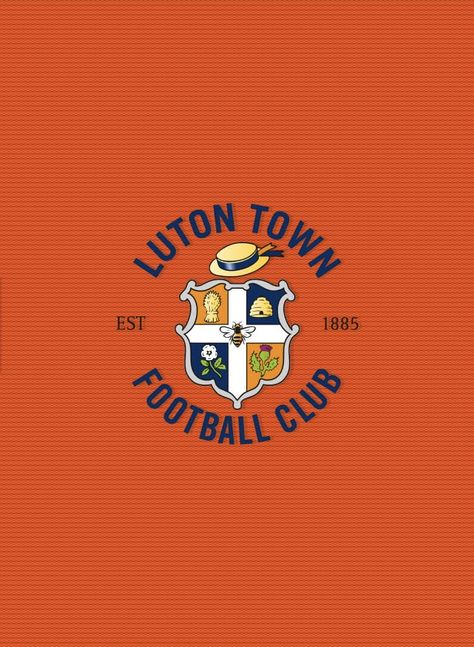 Luton Town wallpaper. Town Wallpaper, Luton Town Fc, Summer Wallpapers, Luton Town, Cute Summer Wallpapers, Football Team Logos, 1080p Anime Wallpaper, Arsenal Football, English Premier League