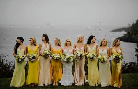 Yellow Fall Bridesmaid Dresses, Different Shades Of Yellow Bridesmaid Dresses, Blue Yellow Green Wedding Bridesmaid Dresses, Shades Of Yellow Bridesmaid Dresses, Yellow And Green Bridesmaid Dresses, Yellow And Blue Bridesmaid Dresses, Blue And Yellow Bridesmaid Dresses, Yellow Bridesmaid Dresses Mismatched, Yellow Wedding Party