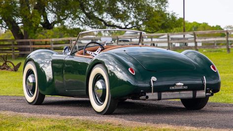 Can You Help Identify This? A 1939 Ford Custom Roadster Mystery Car Roadster Car, Ford Hot Rod, Ford Roadster, British Racing Green, British Sports Cars, Ford Classic Cars, Classic Sports Cars, Shelby Cobra, Can You Help