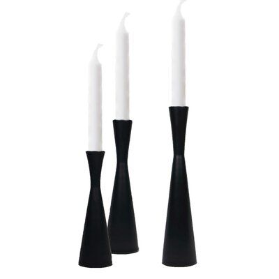 Black Candlestick Holders, Black Taper Candles, Candlestick Centerpiece, Tall Candlesticks, Modern Candle Holders, Taper Candle Holder, Modern Candles, Metal Candlesticks, Buy Candles