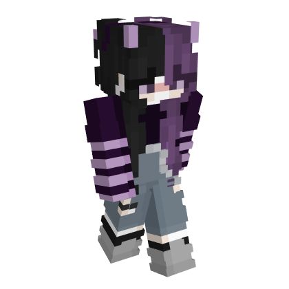 Minecraft Skins Purple, Purple Minecraft Skin, Minecraft Karakter, Minecraft Illustration, Minecraft Skins Male, Purple Minecraft, Minecraft Purple, Minecraft Skins Female, Mc Skin